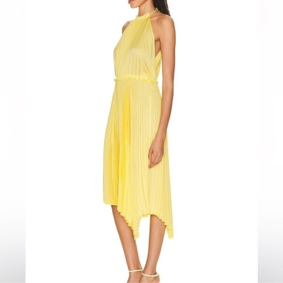 A.L.C. Claudia Dress Daffodil Size 8 NWT Wedding Cocktail Vacation Resortwear - Picture 3 of 11